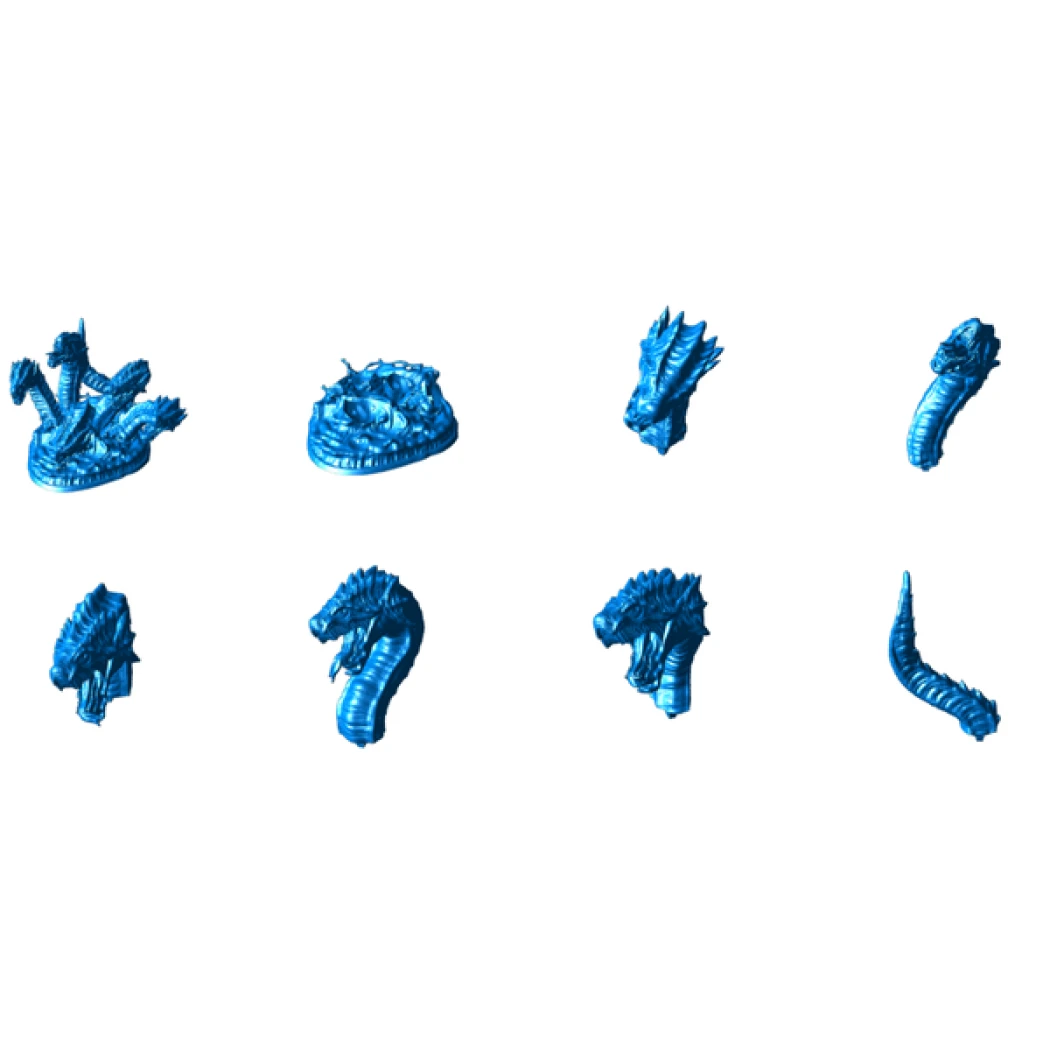 Digital STL Hydra (Hydre de lerne)