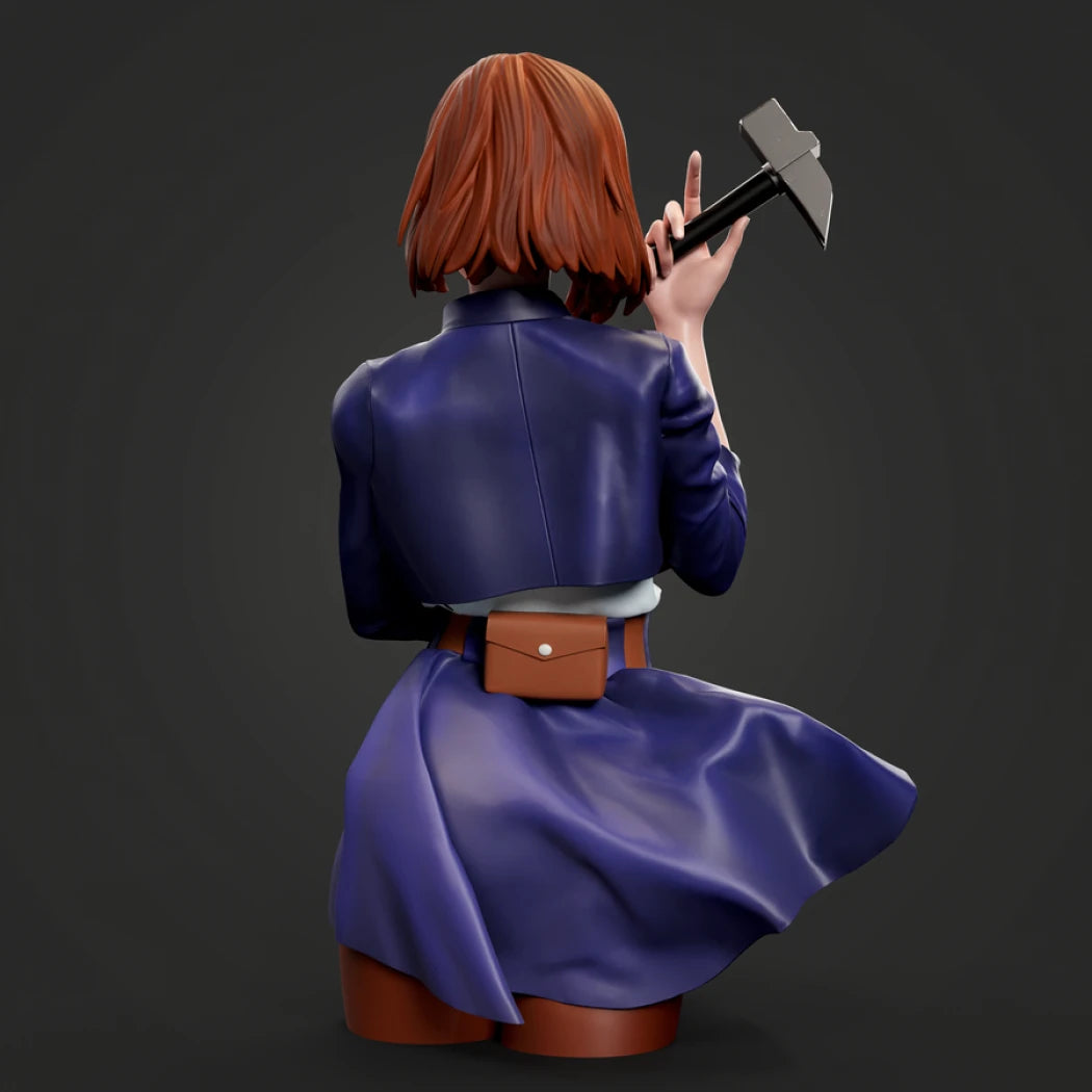 Digital STL Nobara Kugisaki Bust Beautiful Girl