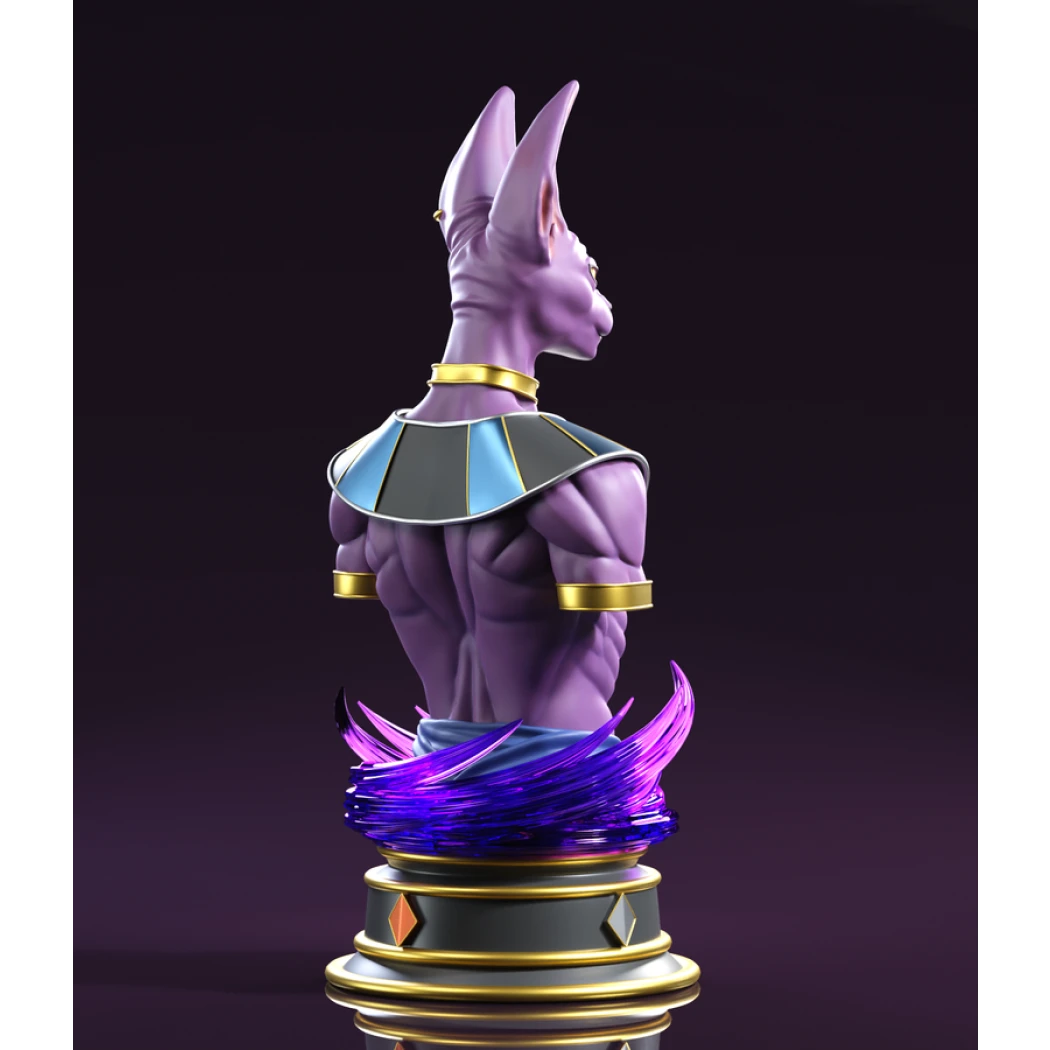 Digital STL Beerus Sama Bust