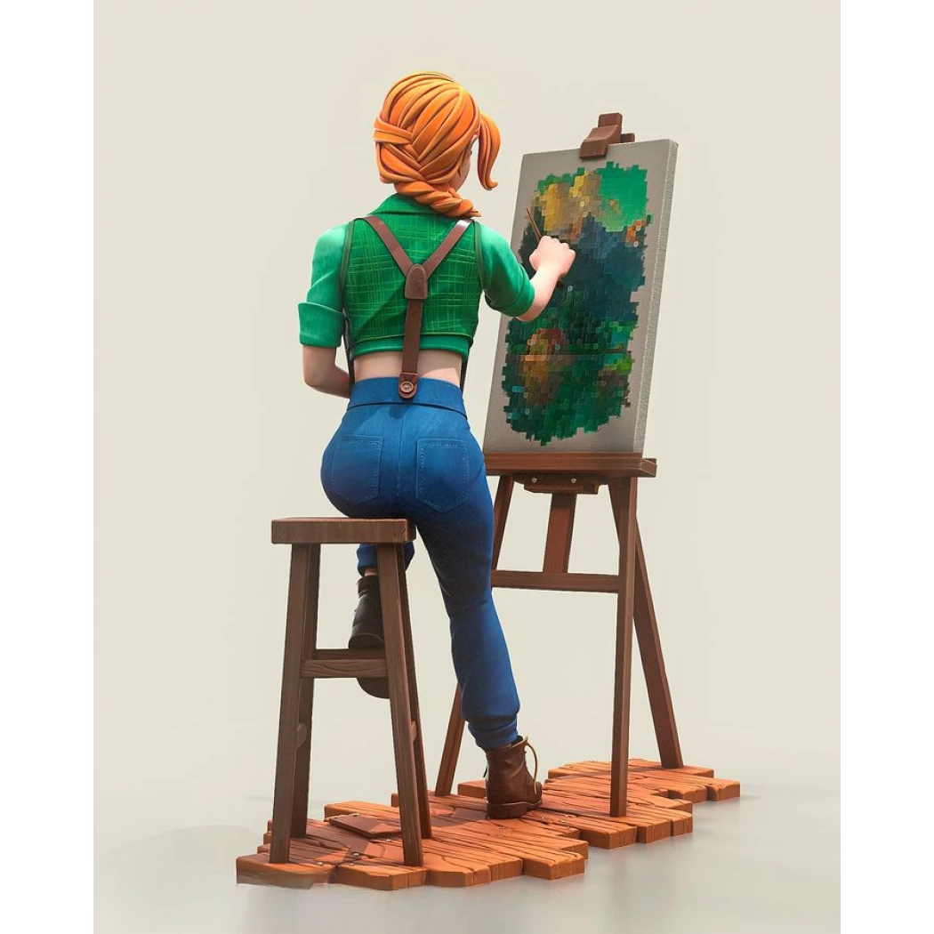 Digital STL Leah from Stardew Valley