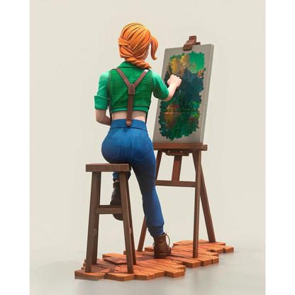 Digital STL Leah from Stardew Valley