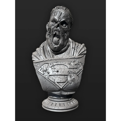 Digital STL Zombie Superman Bust