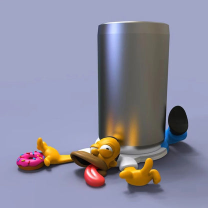 Digital STL Homer coaster