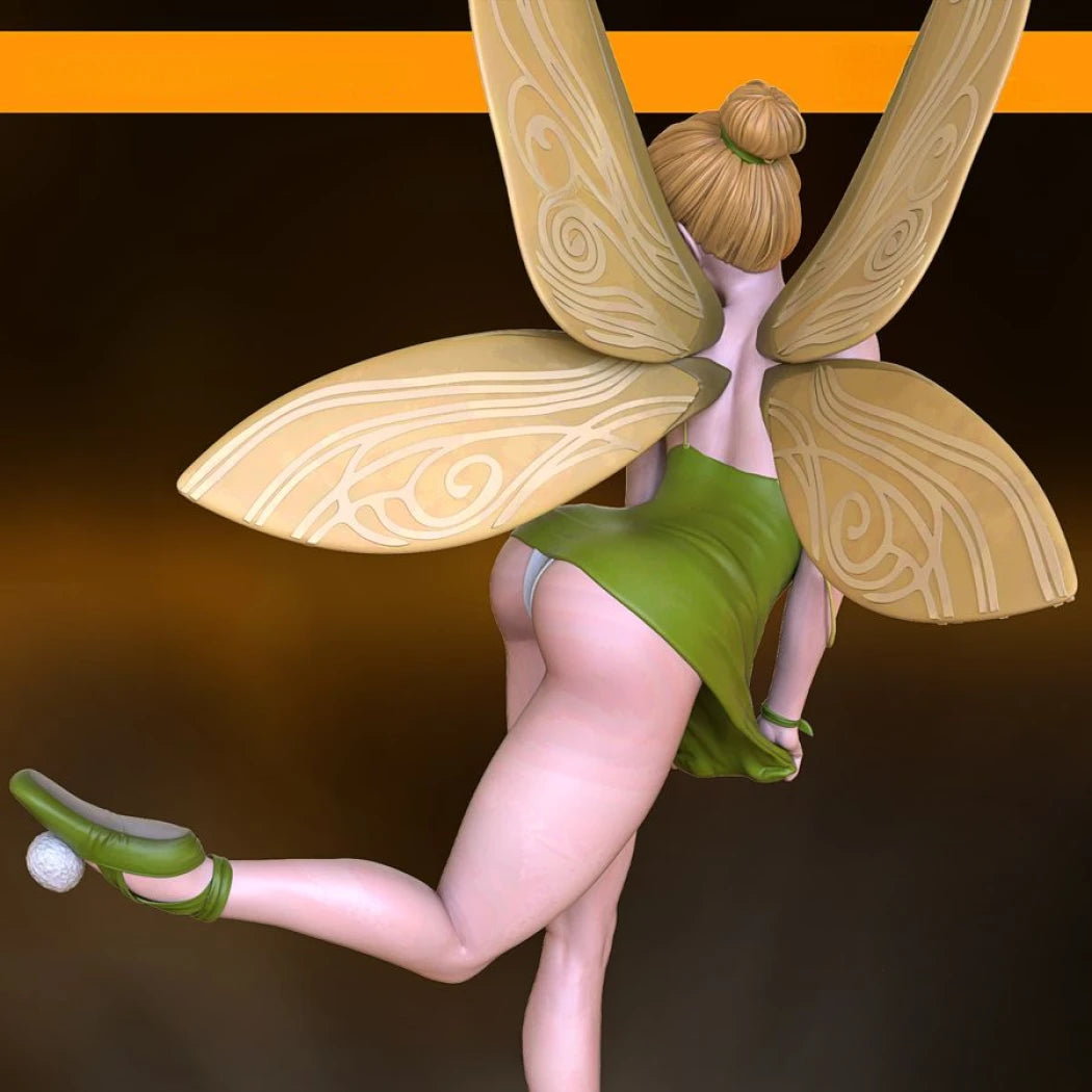 Digital STL Tinker Bell Beautiful Girl