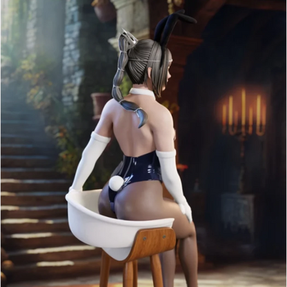 Digital STL Shadowheart Chair Beautiful Girl