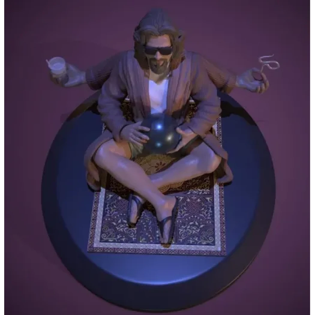 Digital STL The Big Labowski