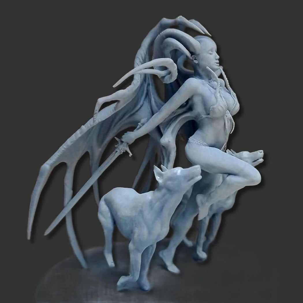 Digital STL Devil Girl