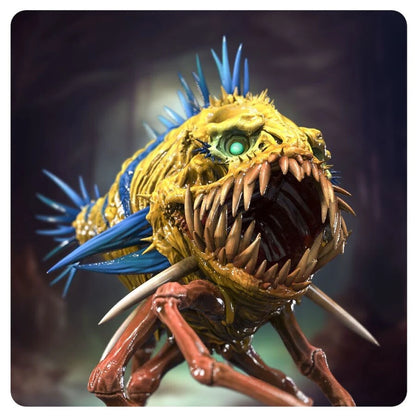 Digital STL Fish Creature