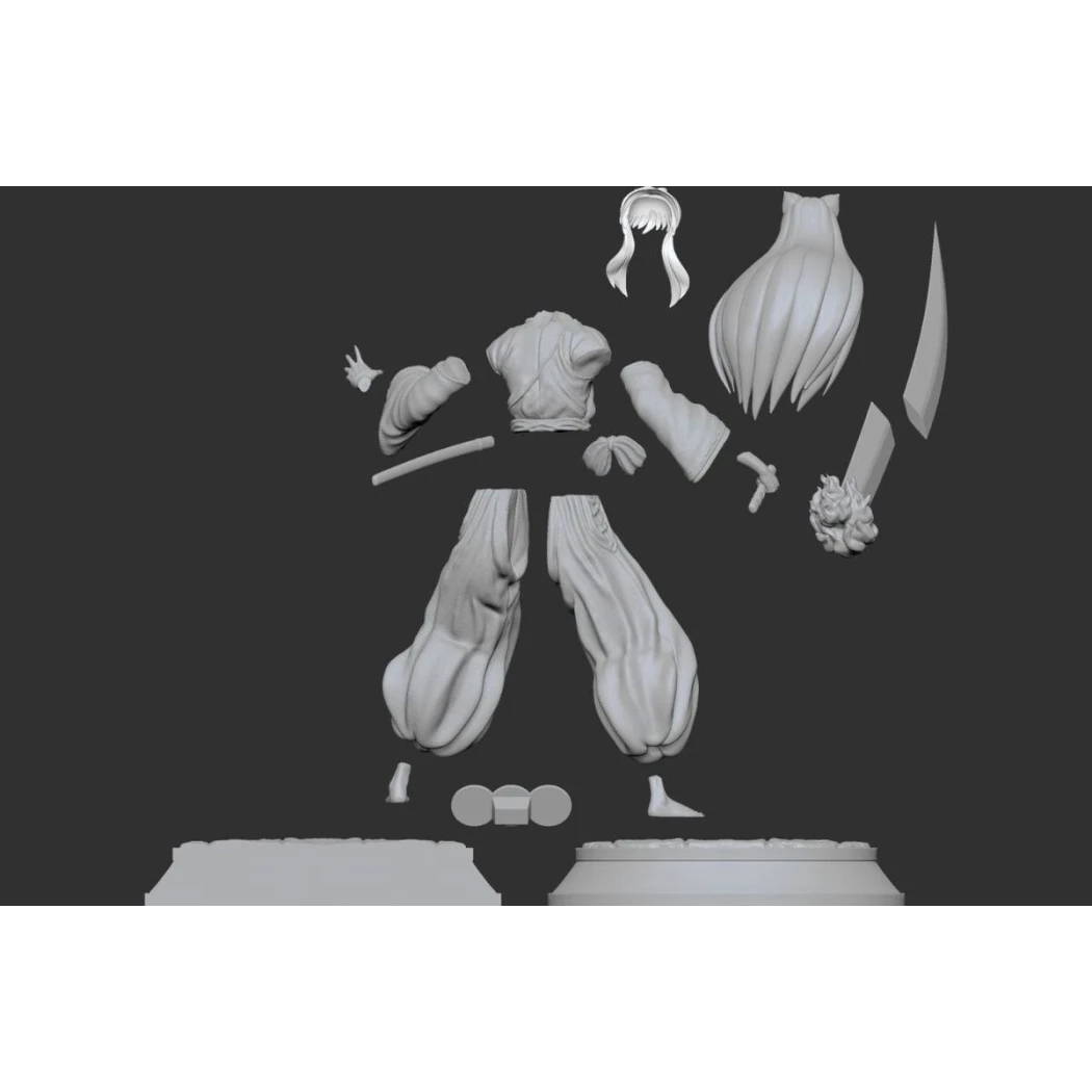 Digital STL Inu Yasha
