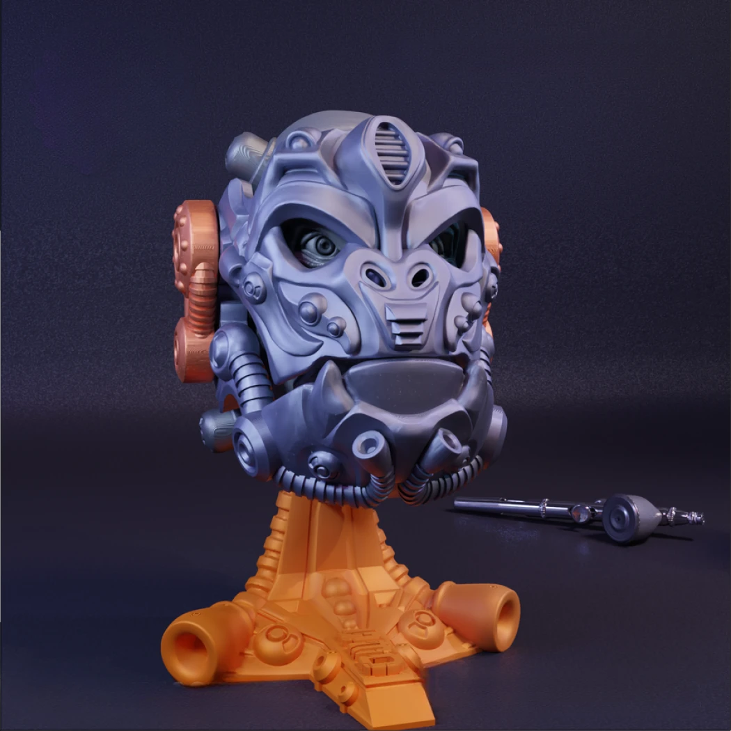 Digital STL Gorila Mecanico