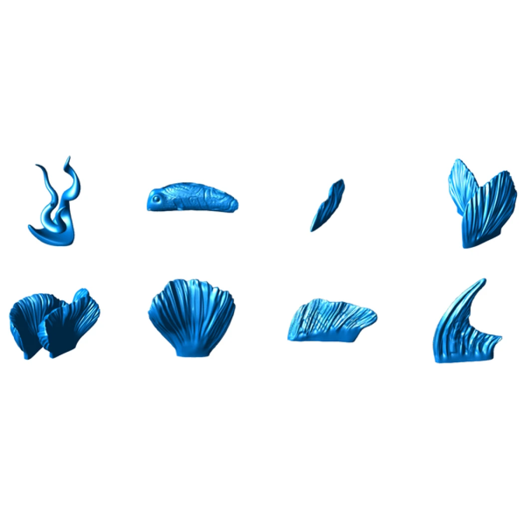 Digital STL Fancy Fish