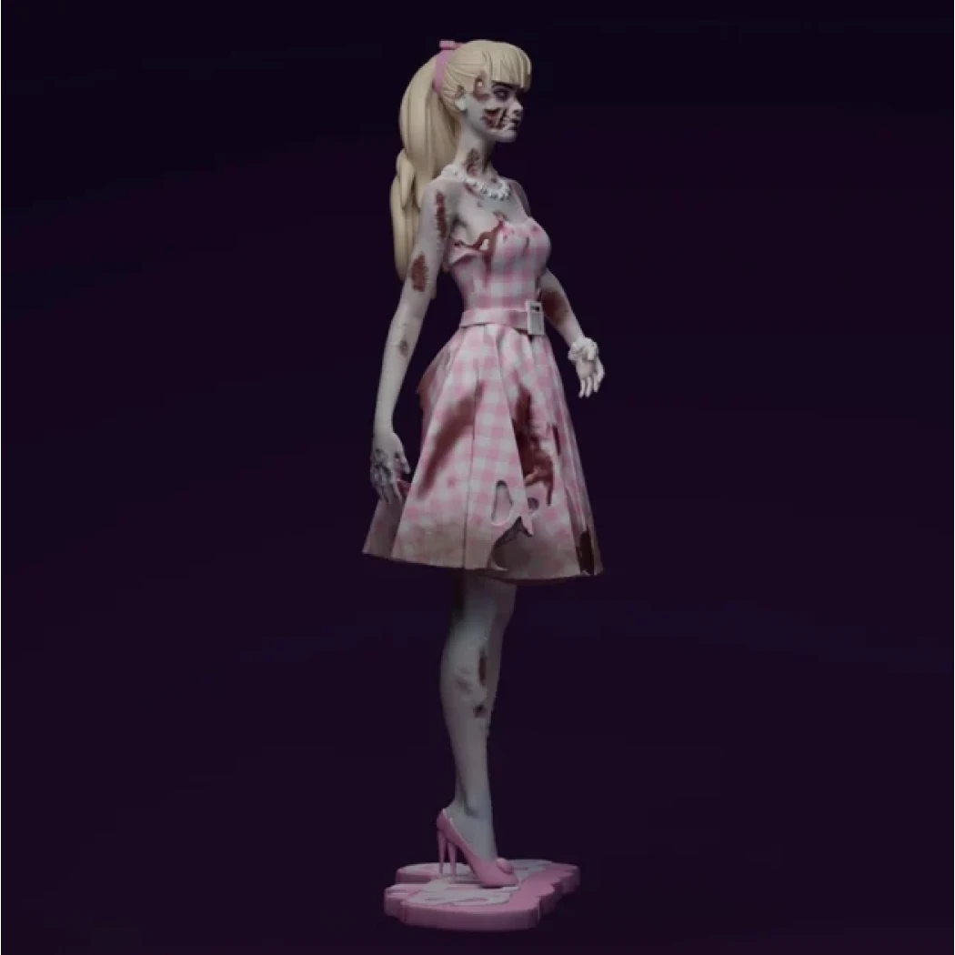 Digital STL Zombie Barbie