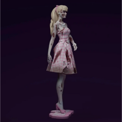 Digital STL Zombie Barbie