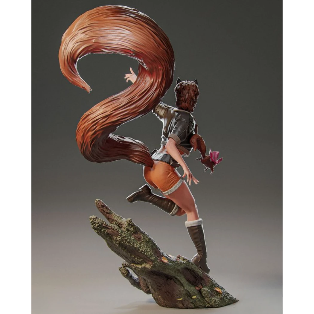 Digital STL Squirrel Girl