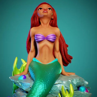 Digital STL Messias Little Mermaid