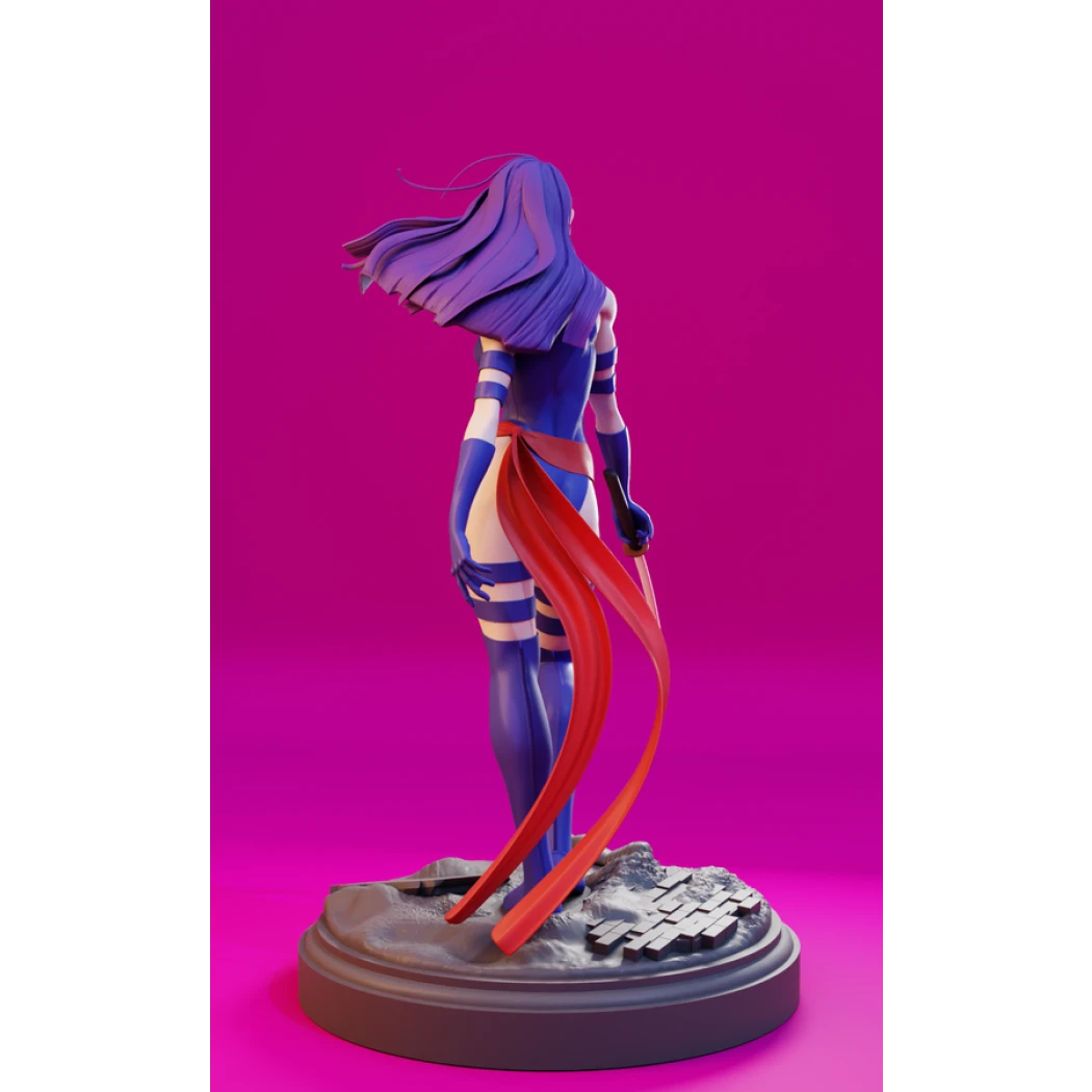 Digital STL Psylocke v3