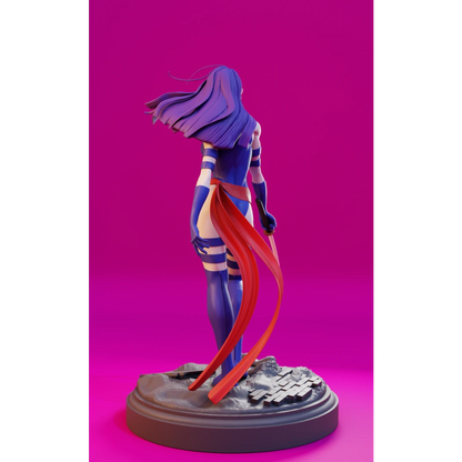 Digital STL Psylocke v3