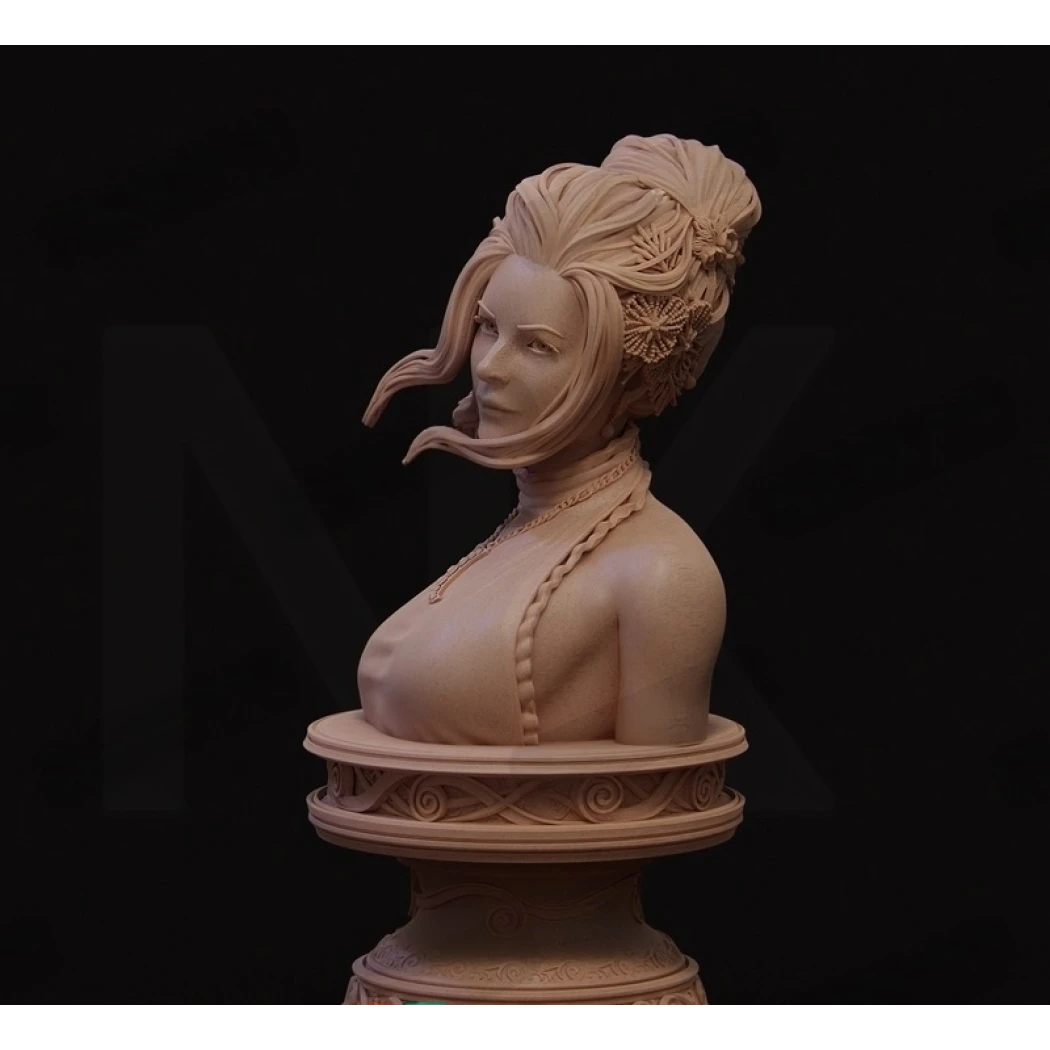 Digital STL Nerikson Luna Bust Beautiful Girl