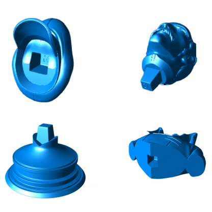 Digital STL Captain Global Robotech