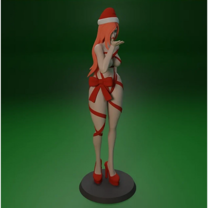 Digital STL Christmas Girl