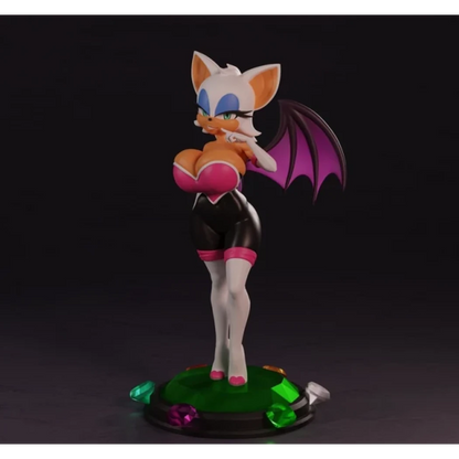 Digital STL Rouge the Bat