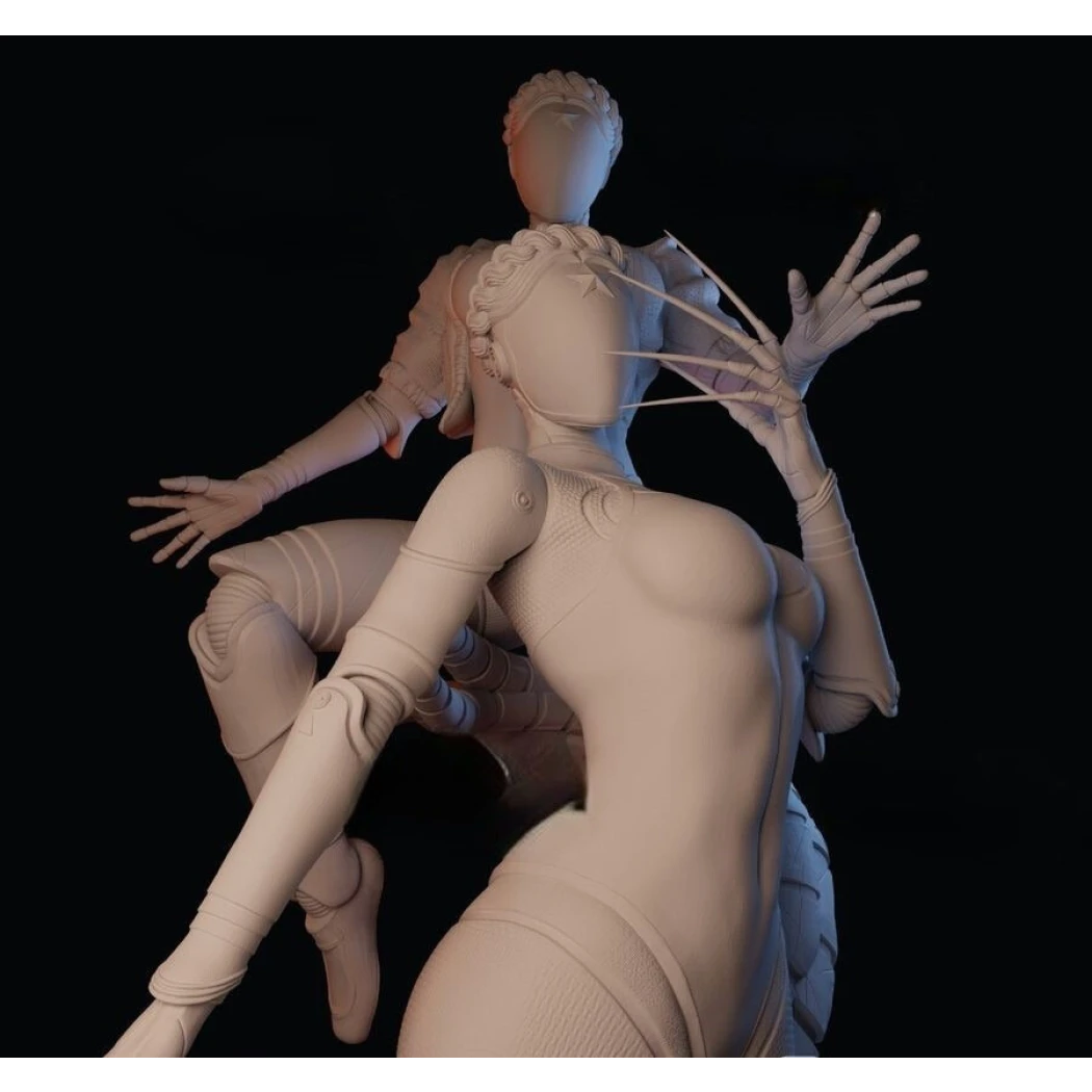 Digital STL The twins atomic heart