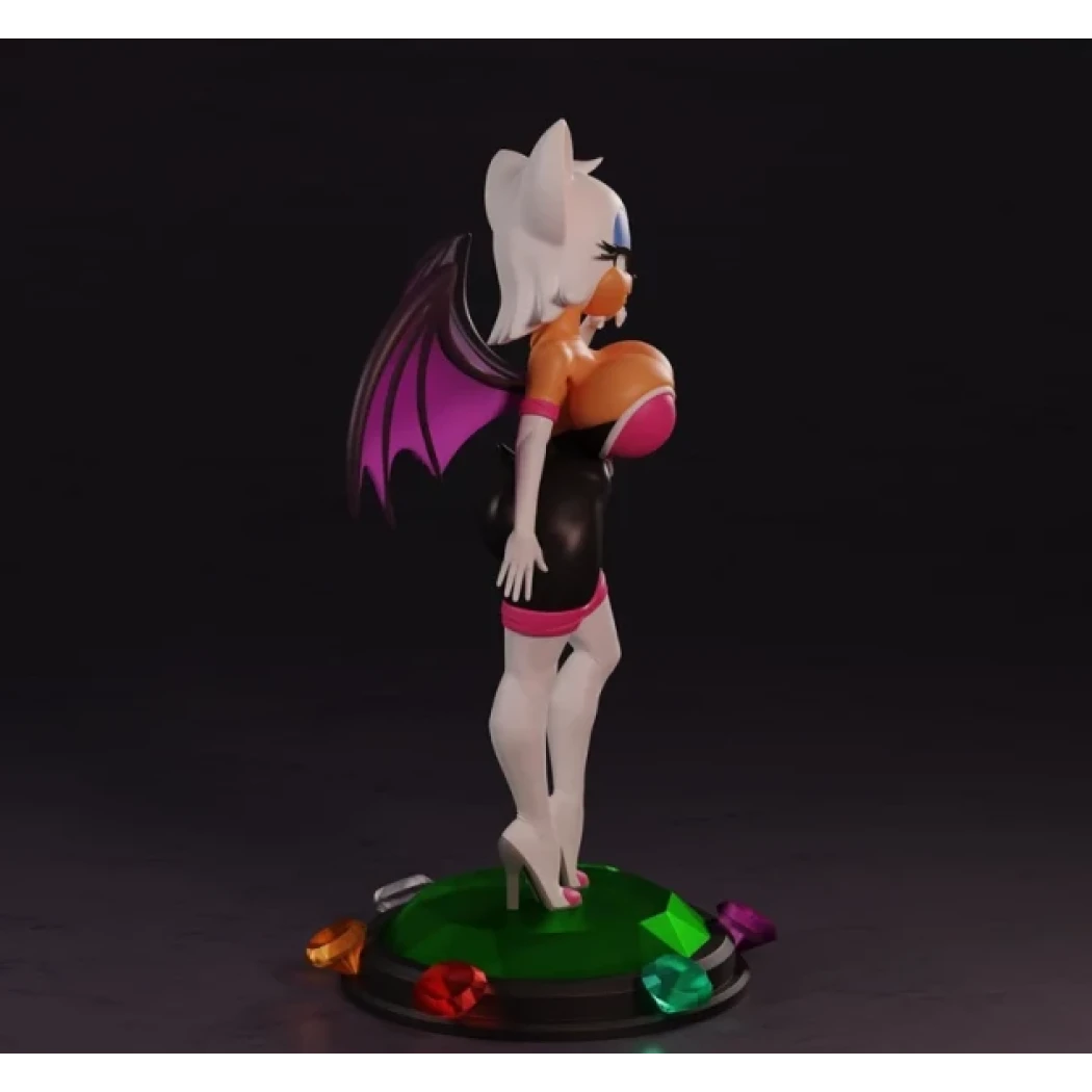 Digital STL Rouge the Bat