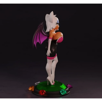 Digital STL Rouge the Bat