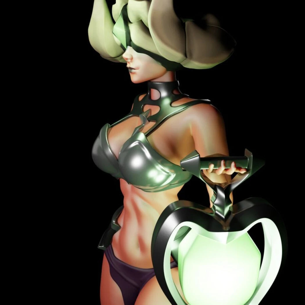 Digital STL Succubus Beautiful Girl