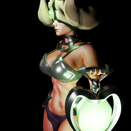 Digital STL Succubus Beautiful Girl