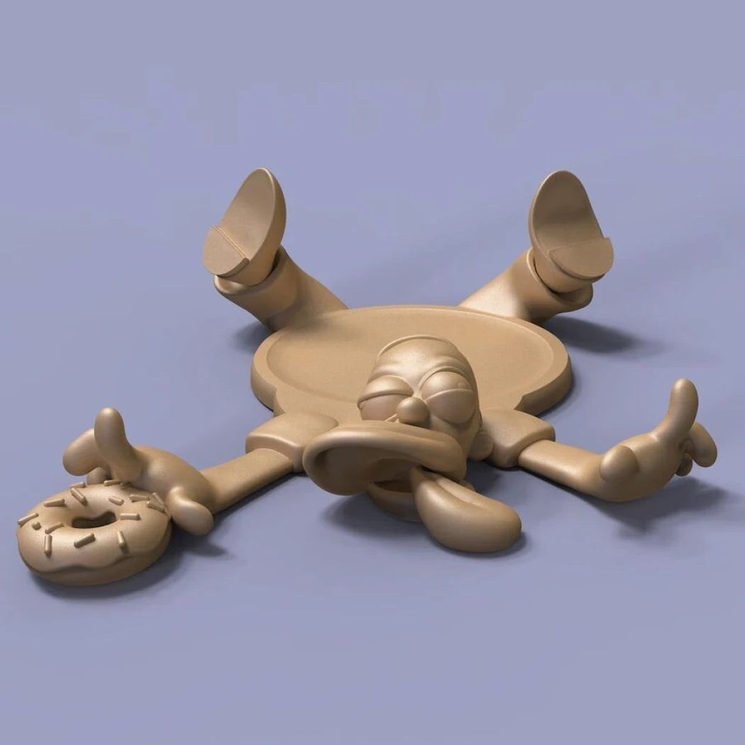 Digital STL Homer coaster