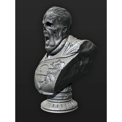 Digital STL Zombie Superman Bust