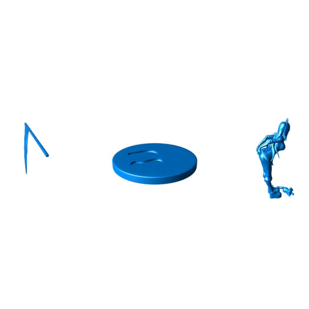 Digital STL Asian Beautiful Girl