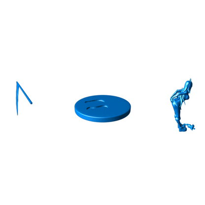 Digital STL Asian Beautiful Girl