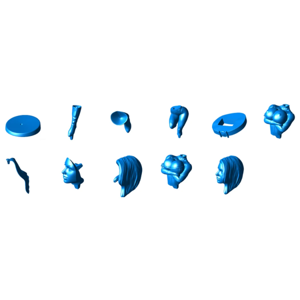 Digital STL Power Girl