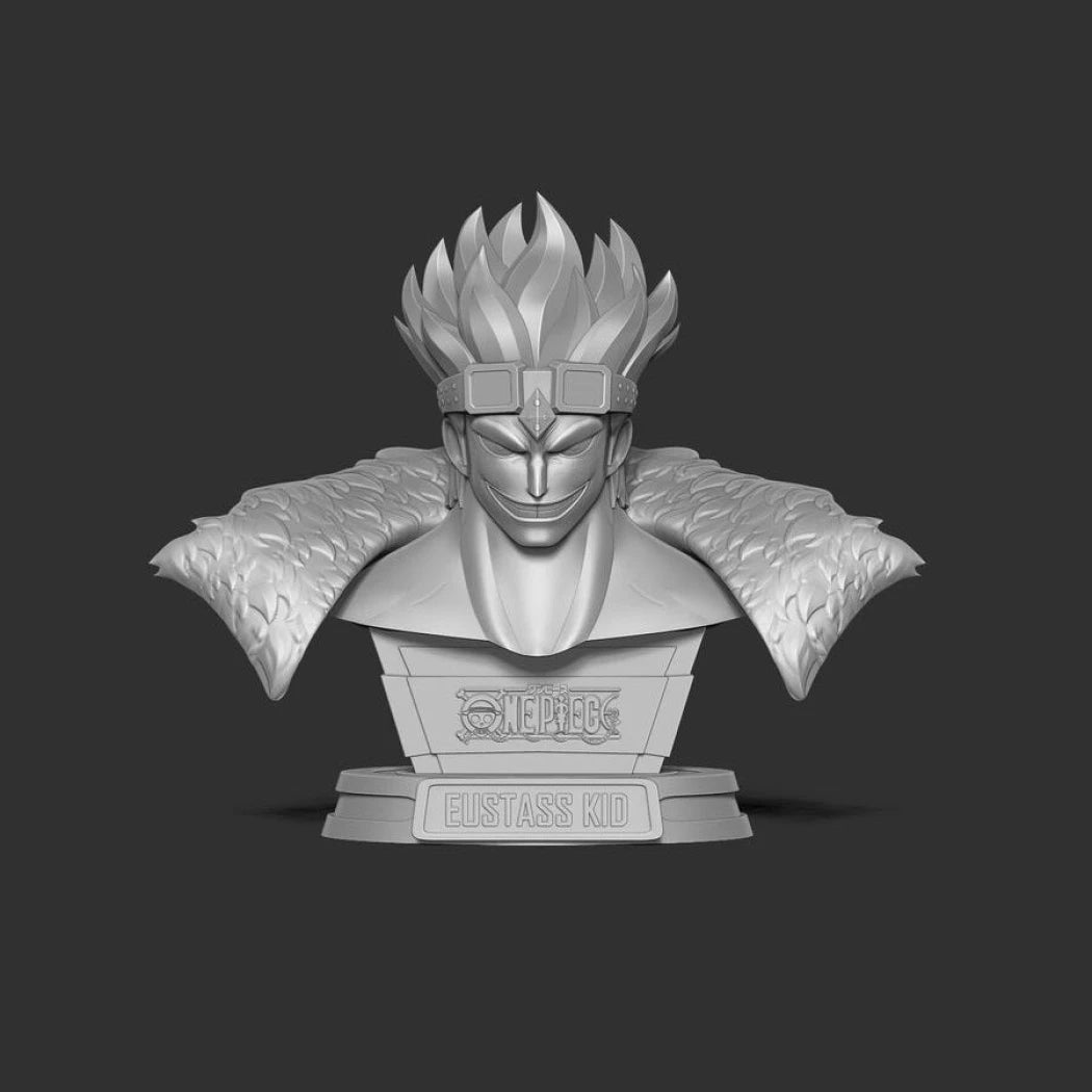 Digital STL Eustass kid bust