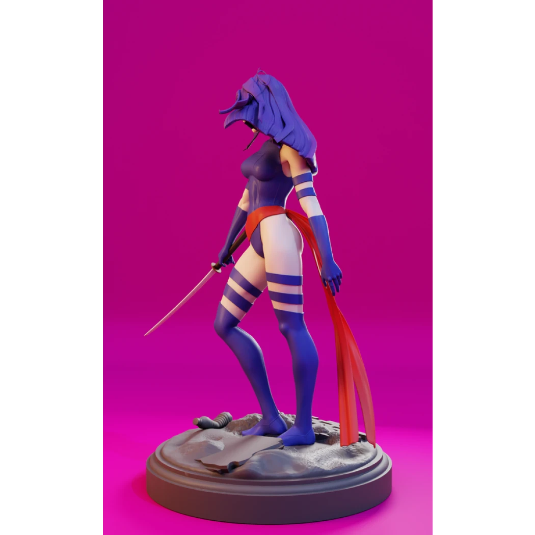 Digital STL Psylocke v3