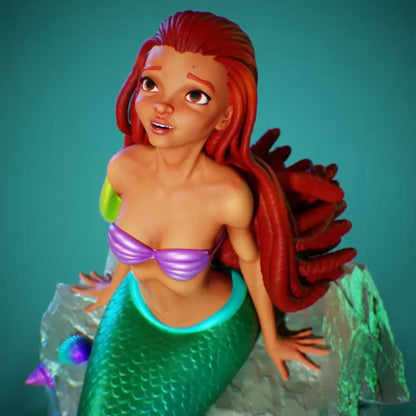 Digital STL Messias Little Mermaid