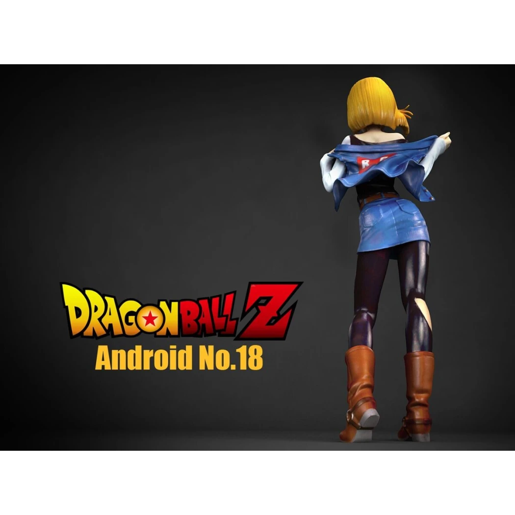Digital STL Android 18