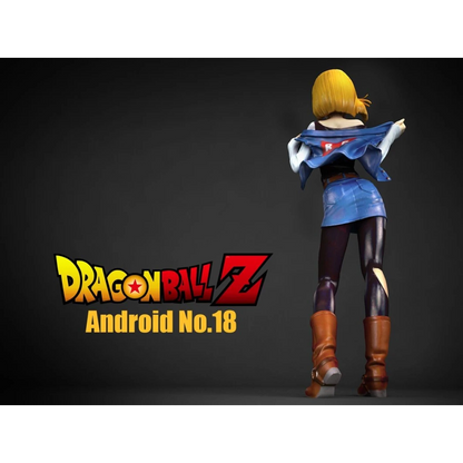Digital STL Android 18