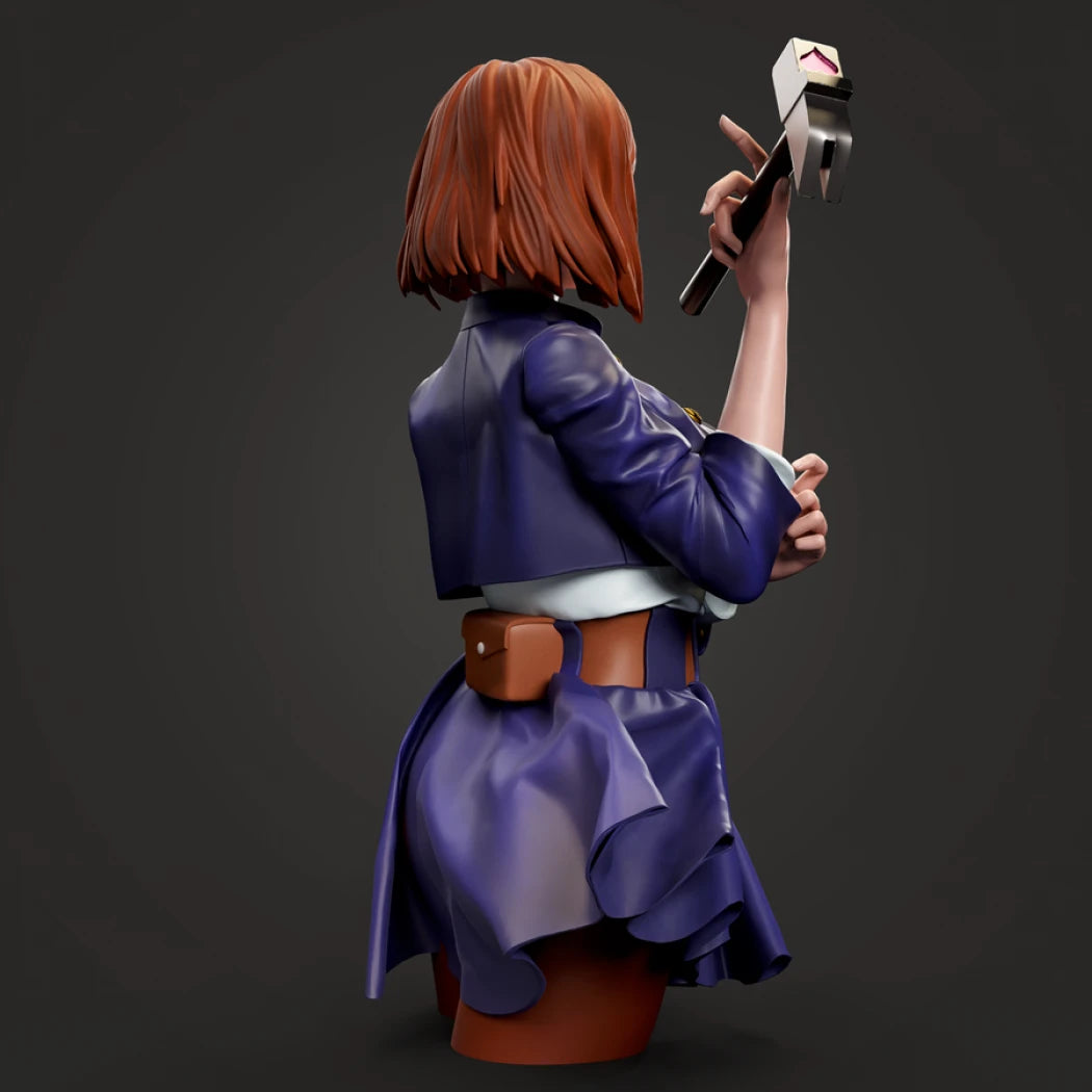 Digital STL Nobara Kugisaki Bust Beautiful Girl