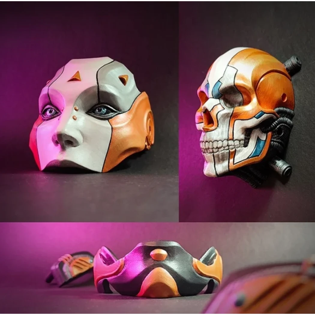 Digital STL Skulldroid