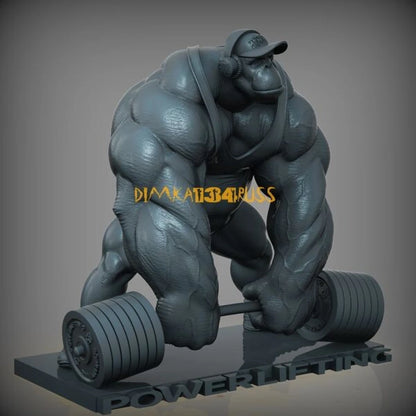 Digital STL Monkey Hulk