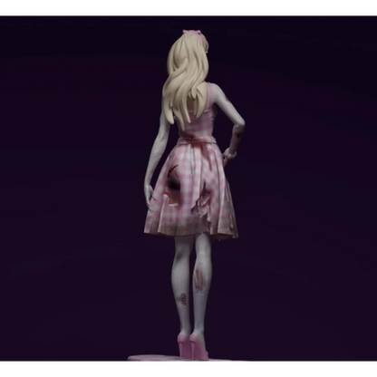 Digital STL Zombie Barbie