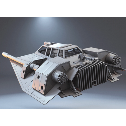 Digital STL Snowspeeder