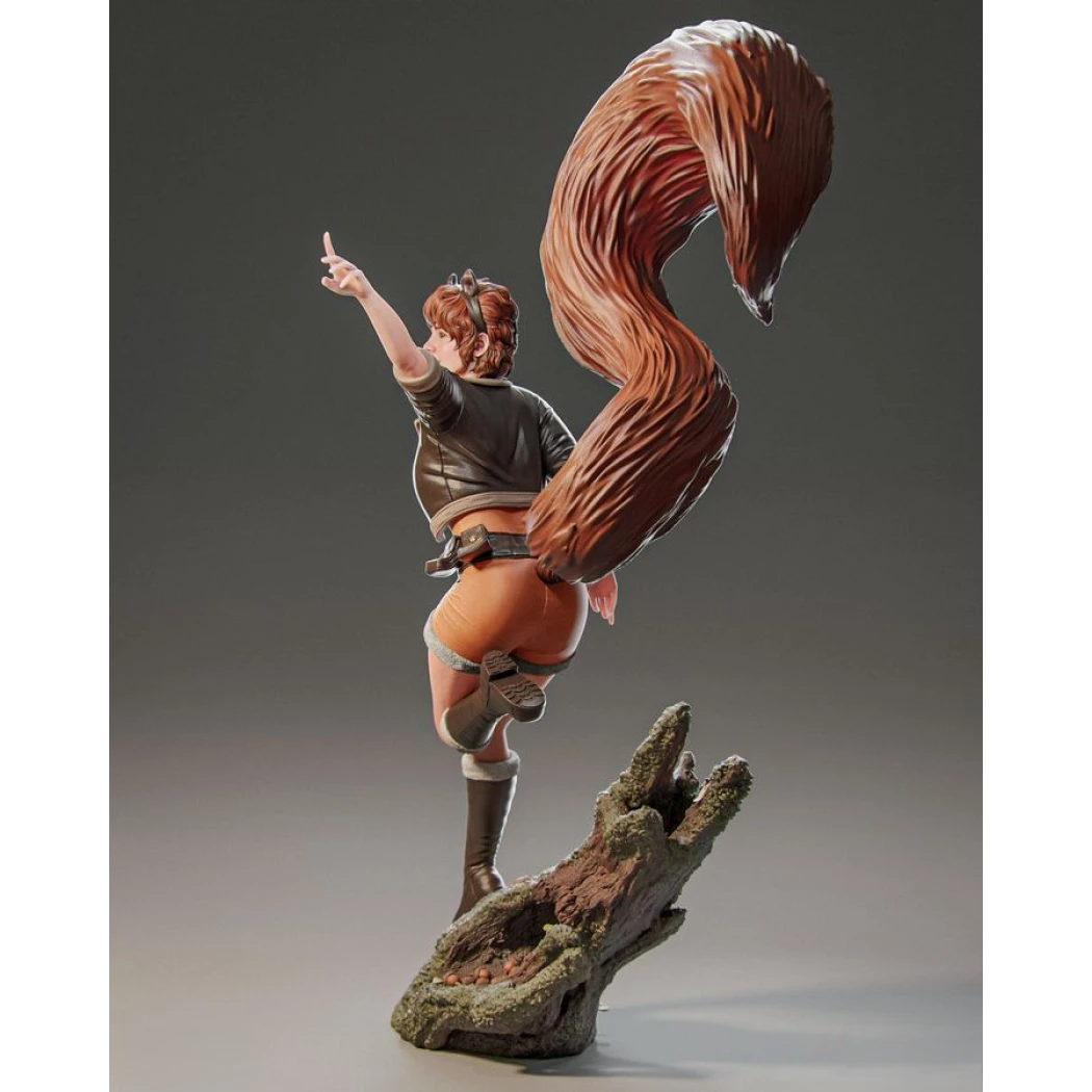 Digital STL Squirrel Girl