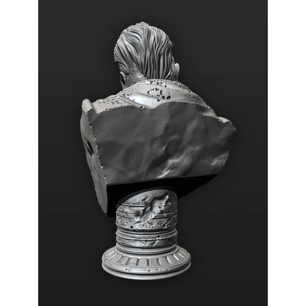 Digital STL Zombie Superman Bust