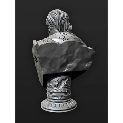 Digital STL Zombie Superman Bust