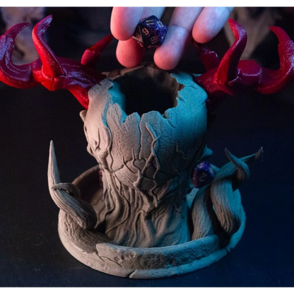 Digital STL Dice Tower Ankou