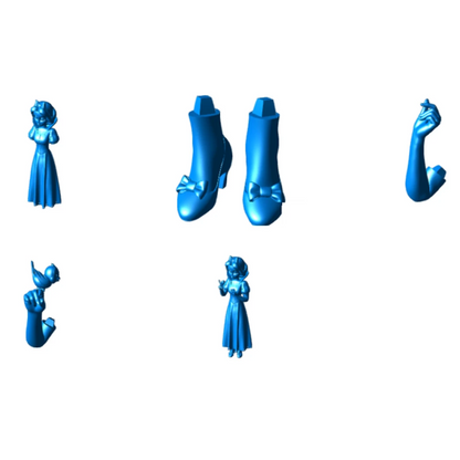Digital STL Snow White